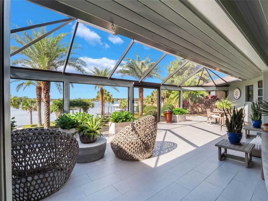 Glass Ceilings, Interior, Sun Room, Water