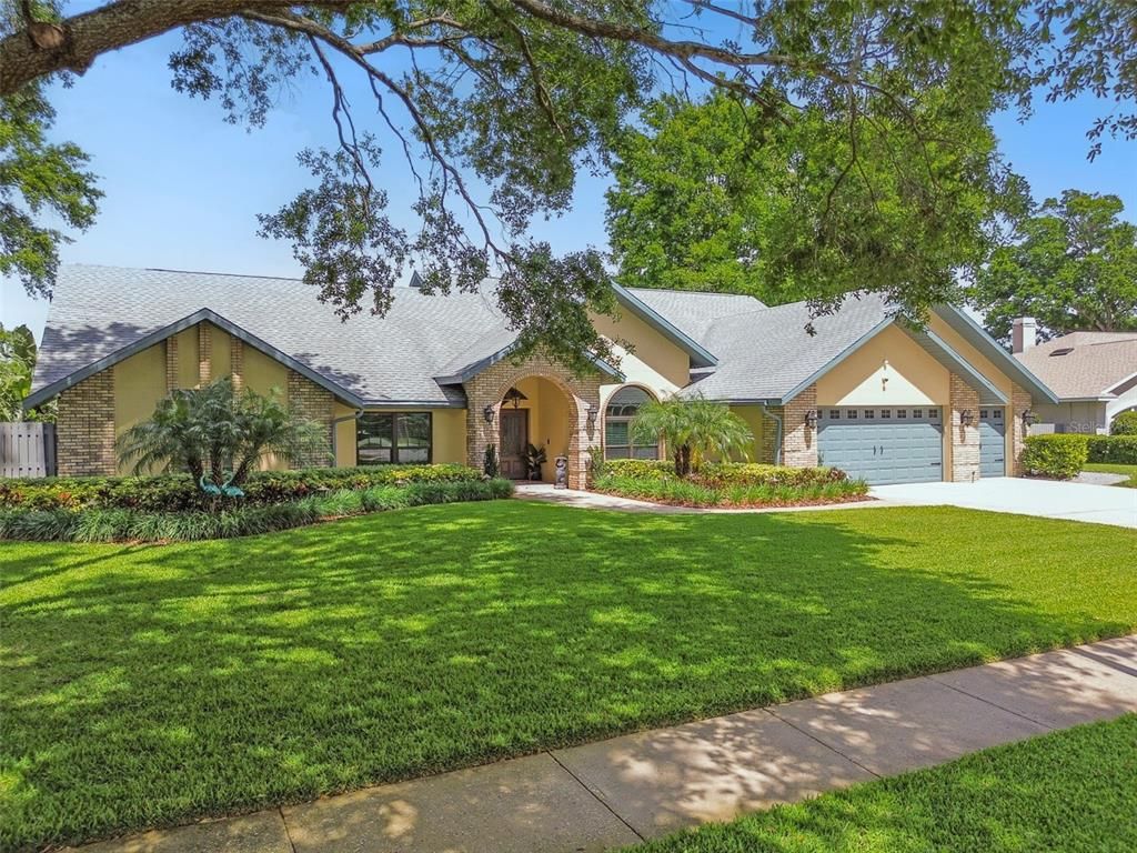 Attached, Backyard, Exterior, Facade, Ranch