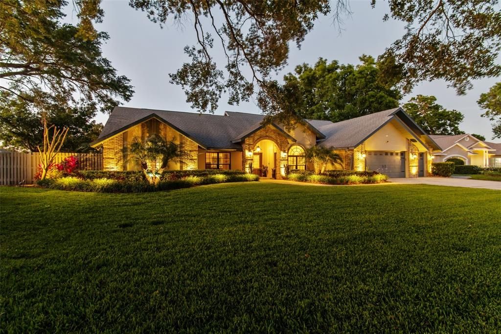 Attached, Backyard, Exterior, Facade, Ranch