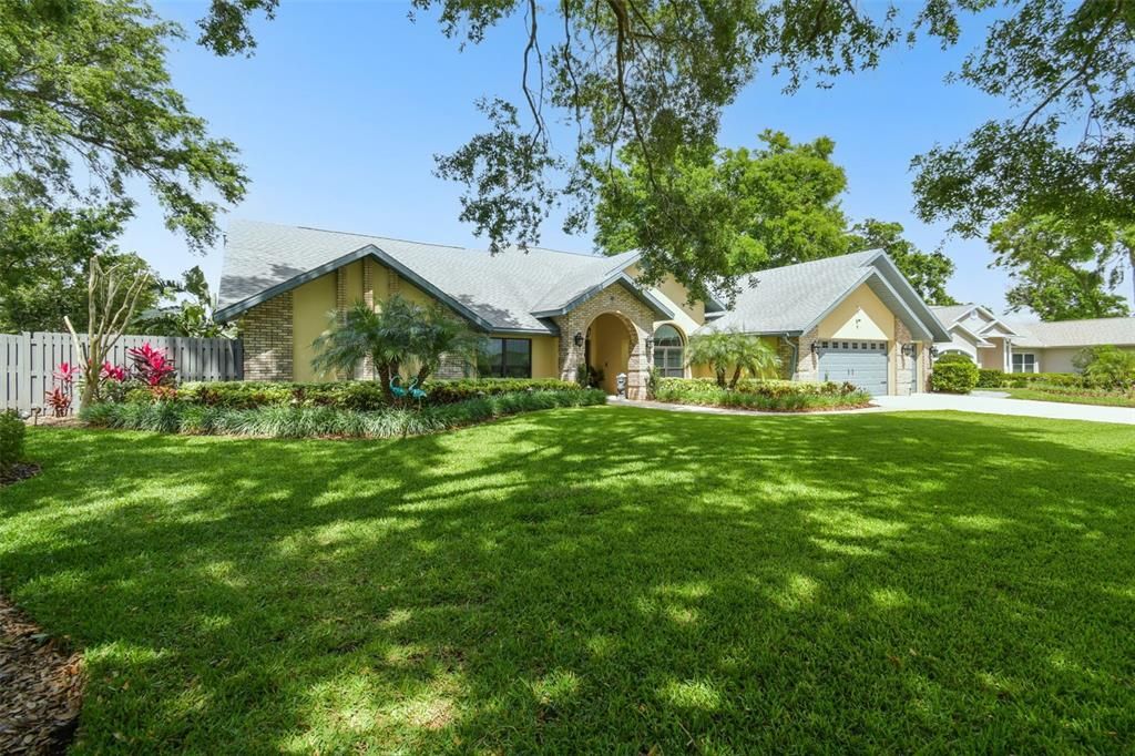 Attached, Backyard, Exterior, Facade, Ranch