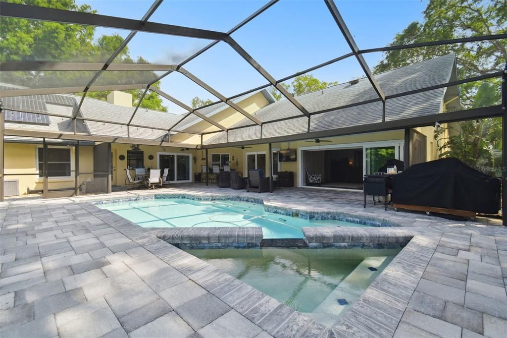 Glass Ceilings, Interior, Pool, Sun Room