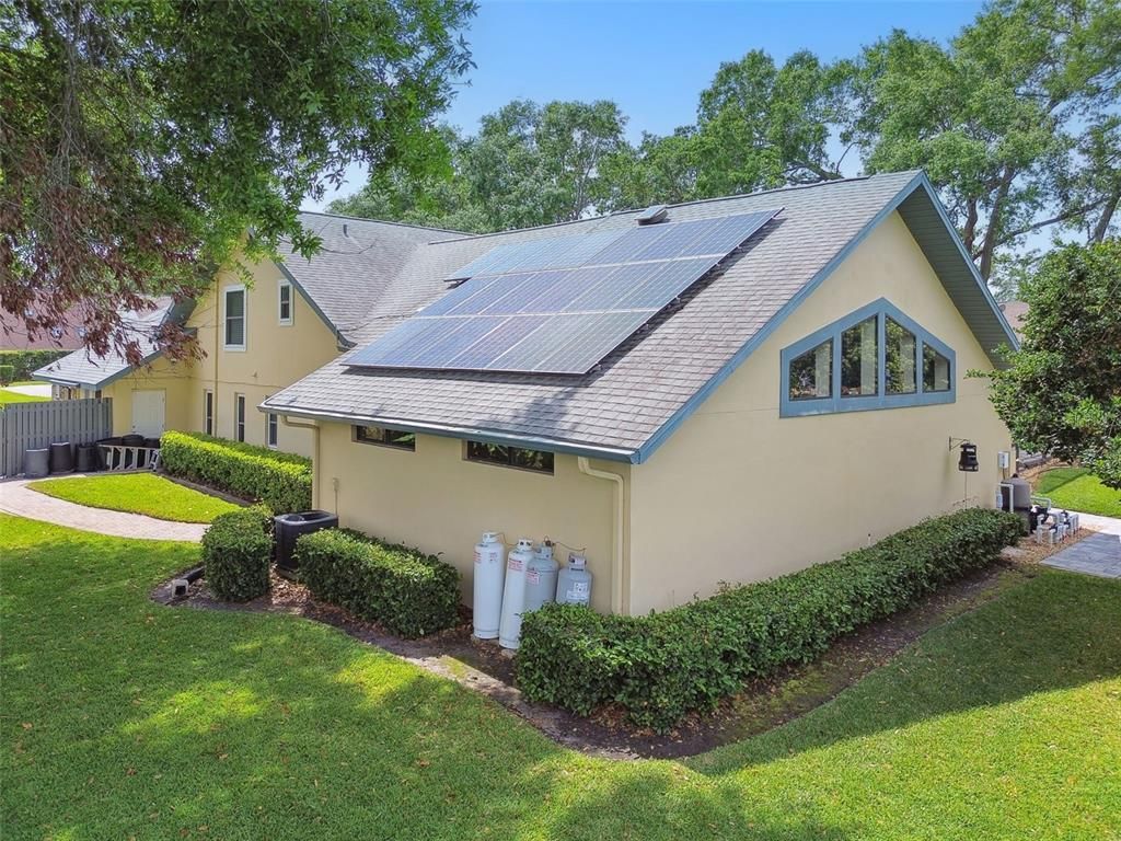 Exterior, Solar Panels