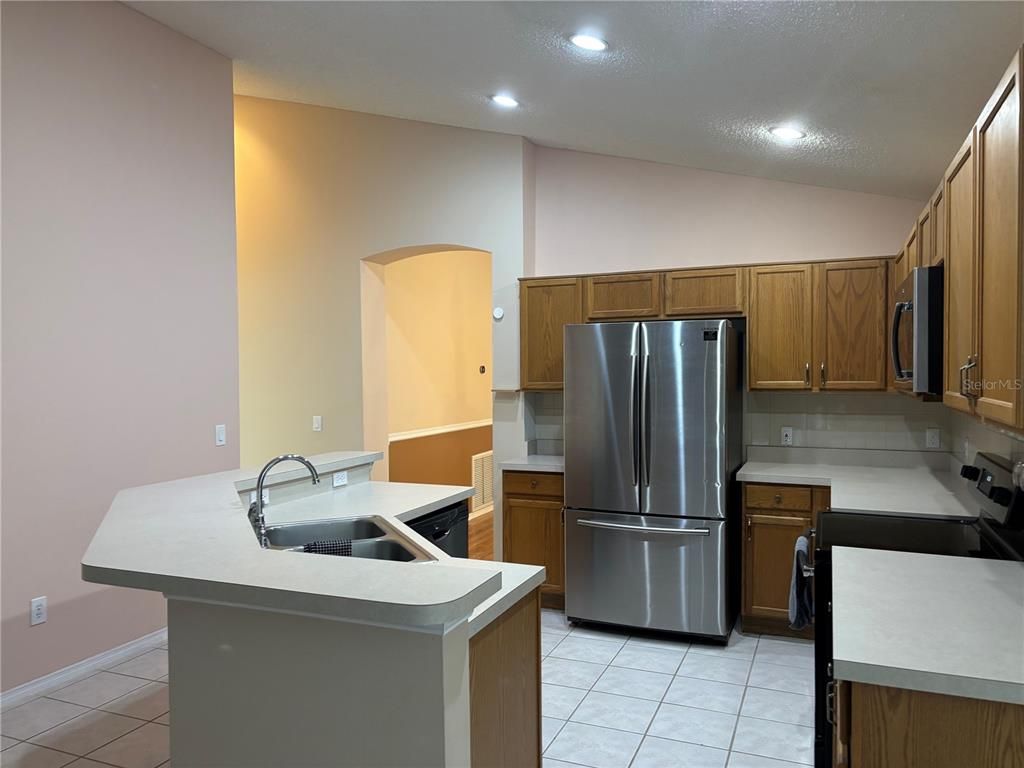 Interior, Kitchen, Recessed Lighting