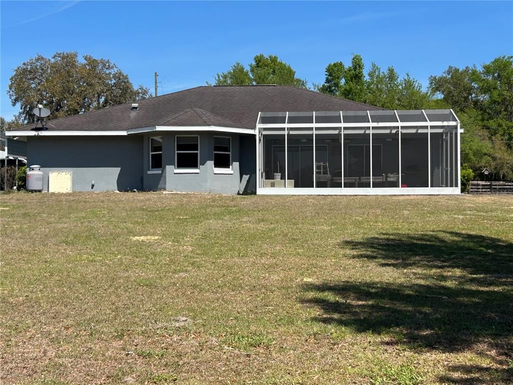 Backyard, Exterior