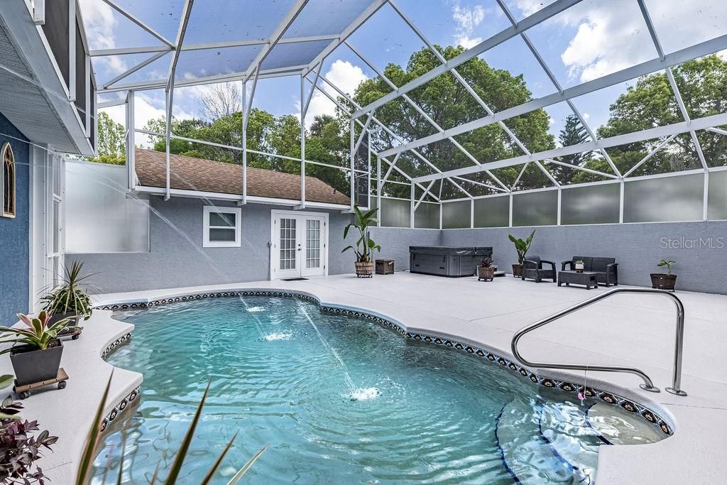 Glass Ceilings, Interior, Pool, Sun Room