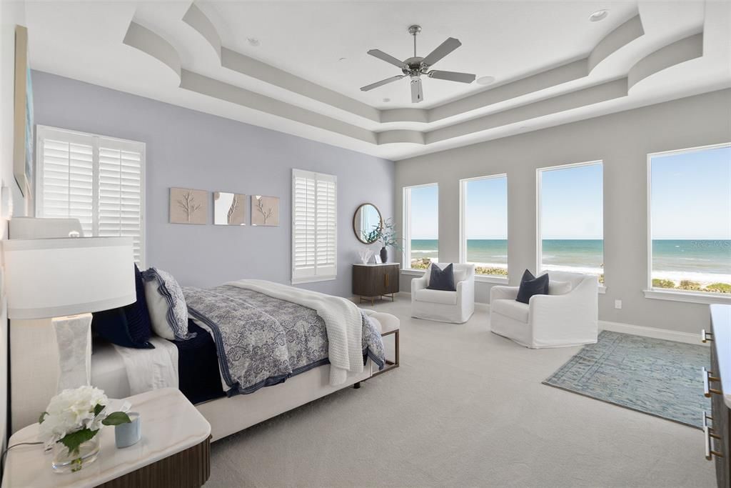 Bedroom, Interior, Recessed Lighting, Water