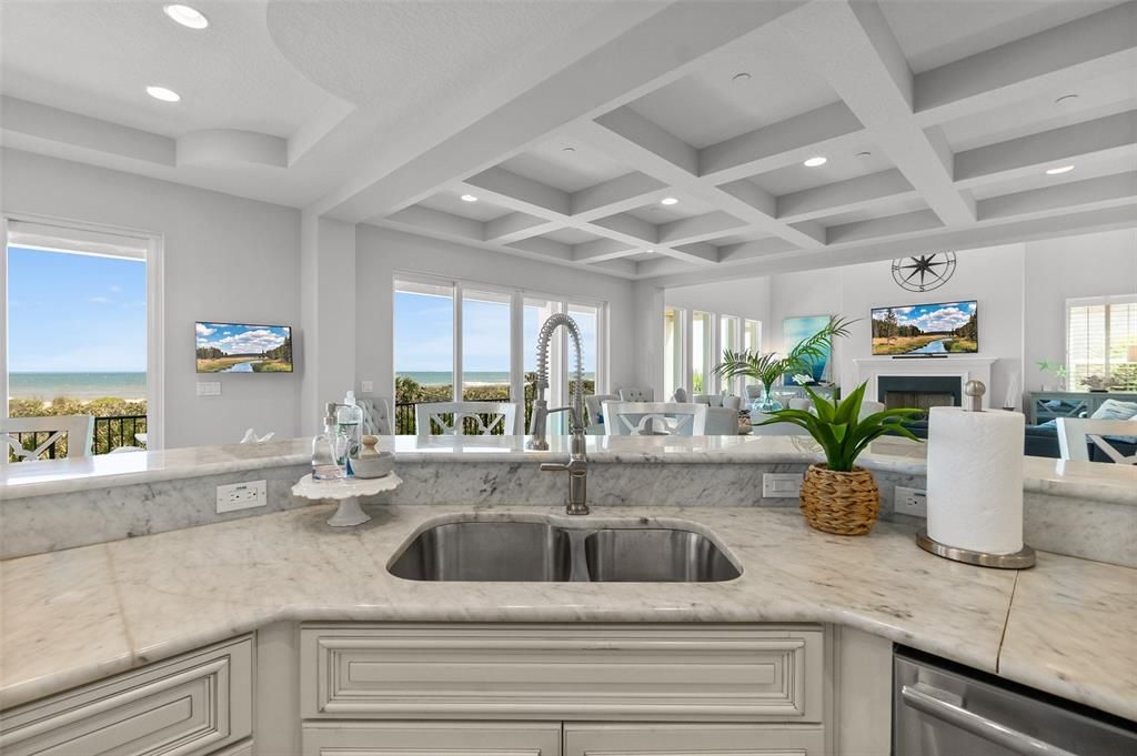 Interior, Kitchen, Recessed Lighting, Water