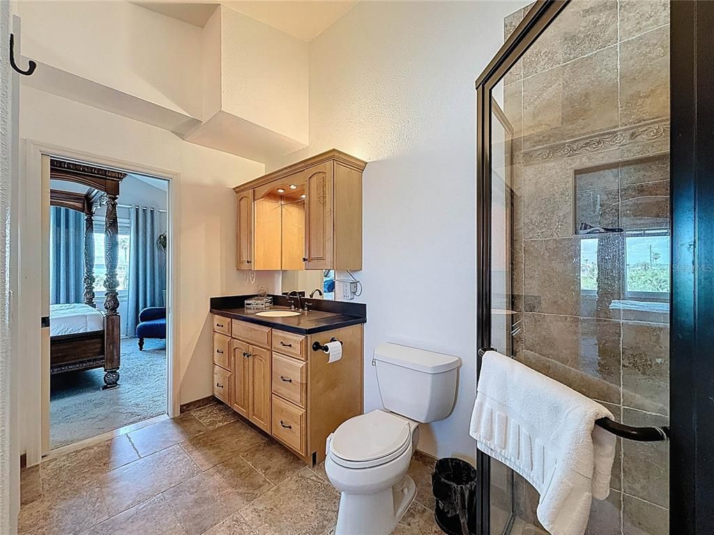 Bathroom, Bedroom, Glass Shower, Interior