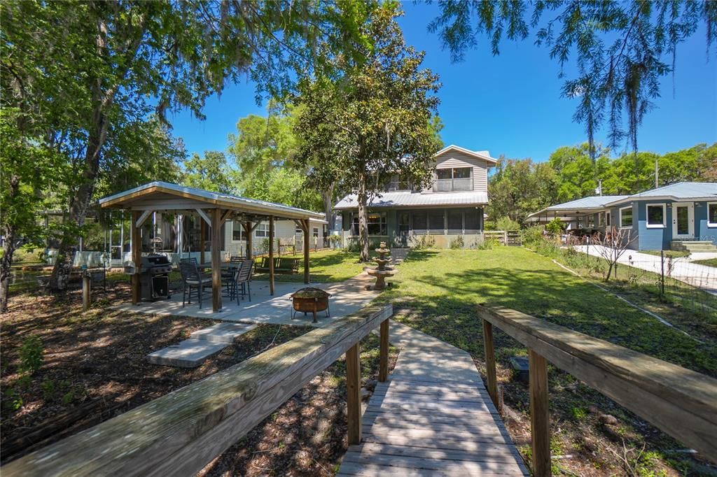 Backyard, Exterior