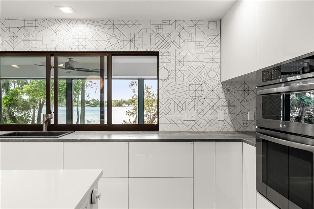 Interior, Kitchen, Recessed Lighting, Water
