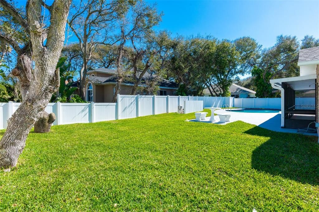 Backyard, Exterior