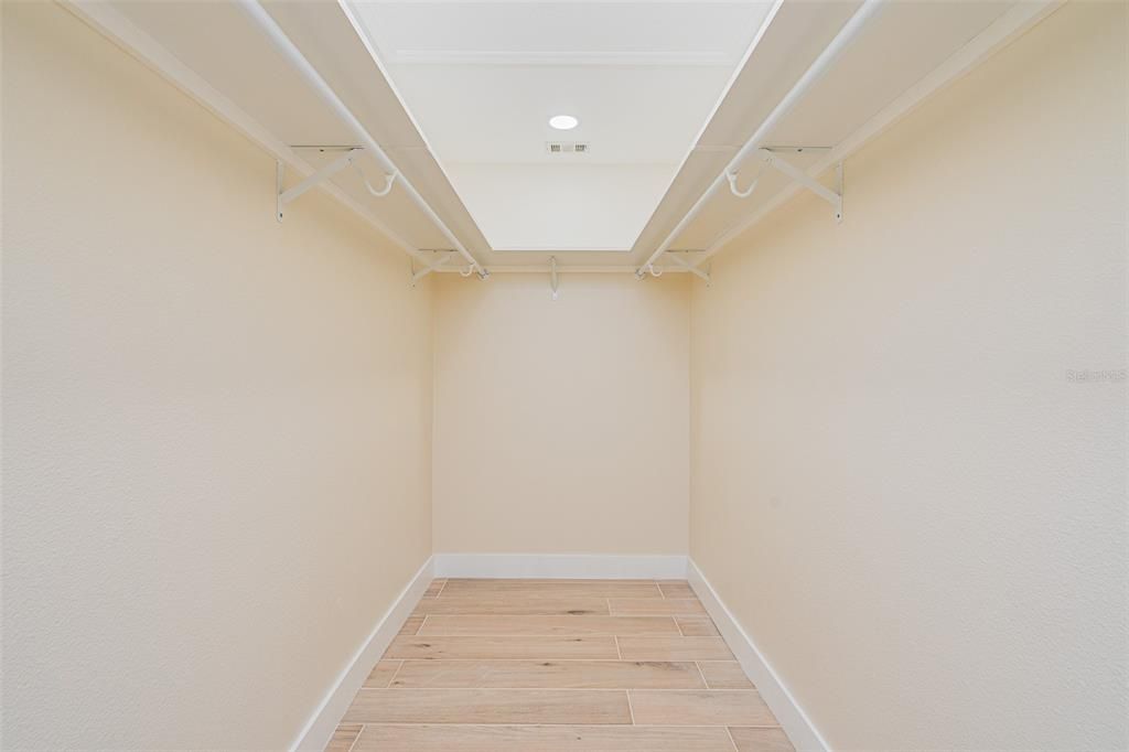 Interior, Recessed Lighting, Walk-in Closets, Wood Texture Flooring