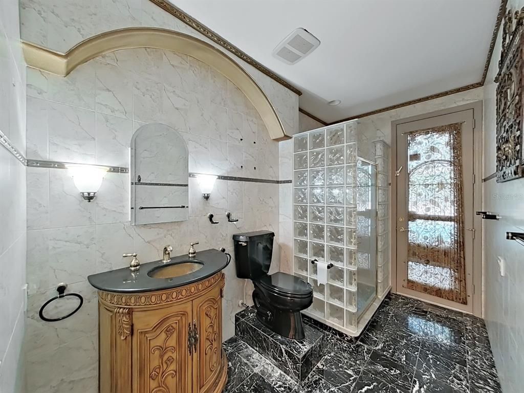 Bathroom, Interior, Marble, Marble Walls