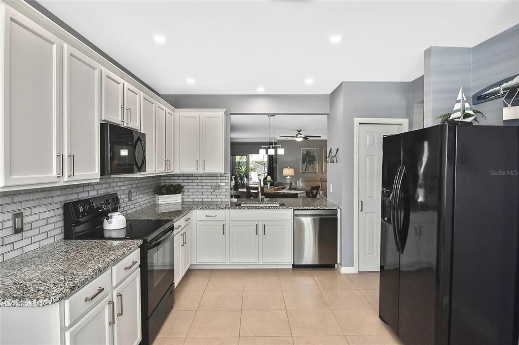 Interior, Kitchen, Recessed Lighting, Stainless Steel Appliances