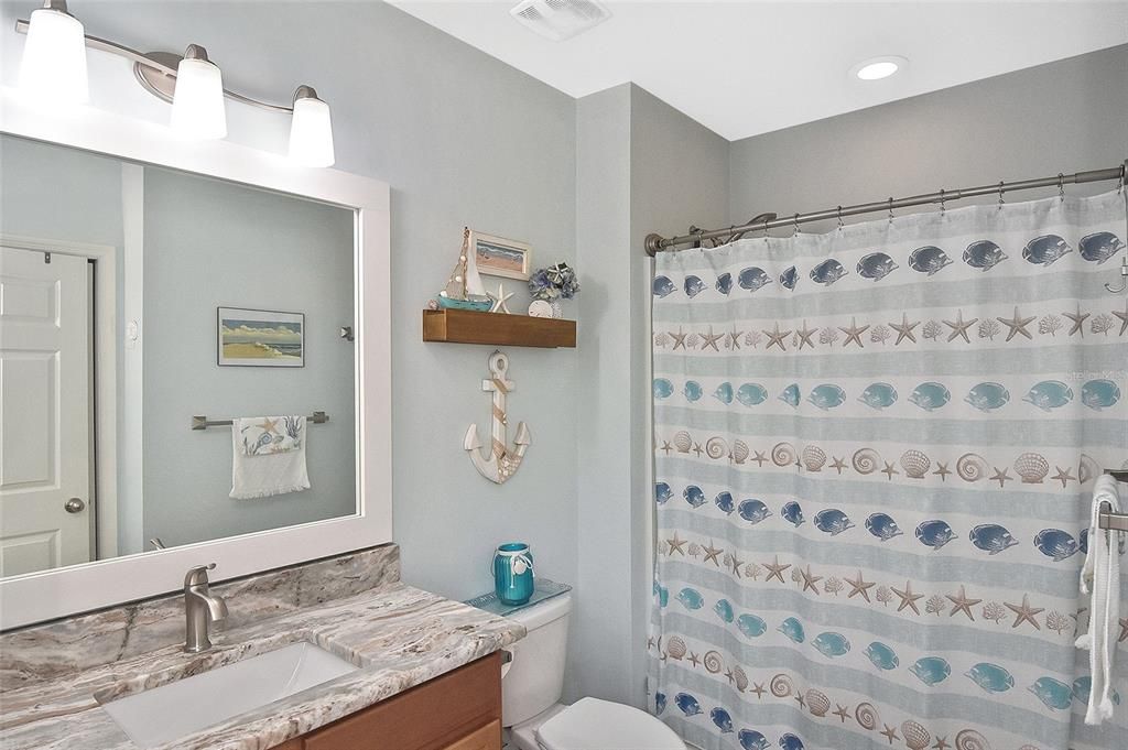 Bathroom, Interior, Recessed Lighting