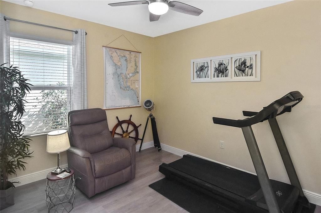 Fitness Equipment, Interior, Wood Texture Flooring
