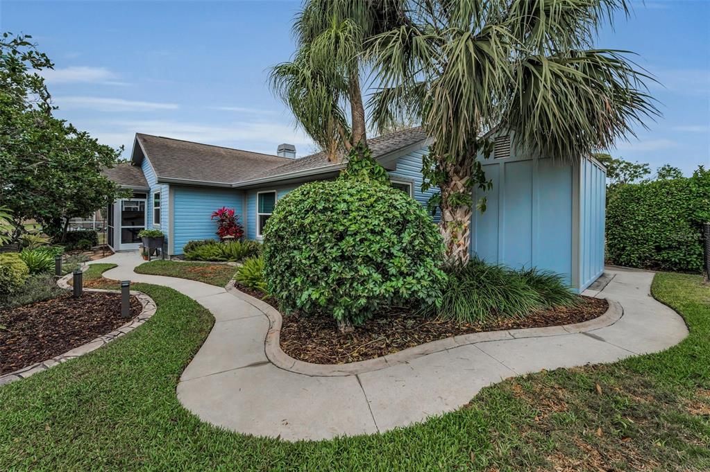 Backyard, Exterior