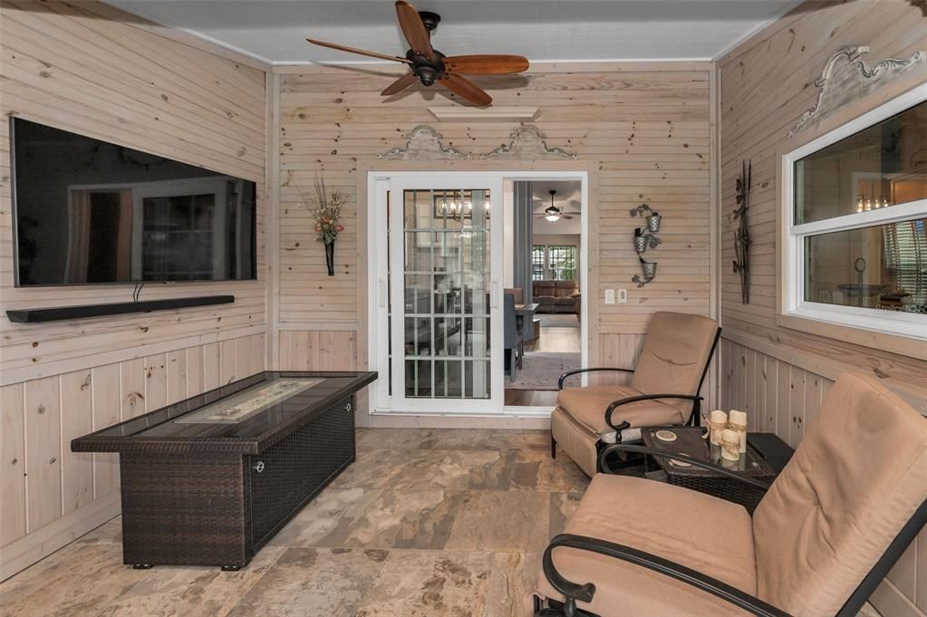 Interior, Wood Texture Flooring, Wooden Walls