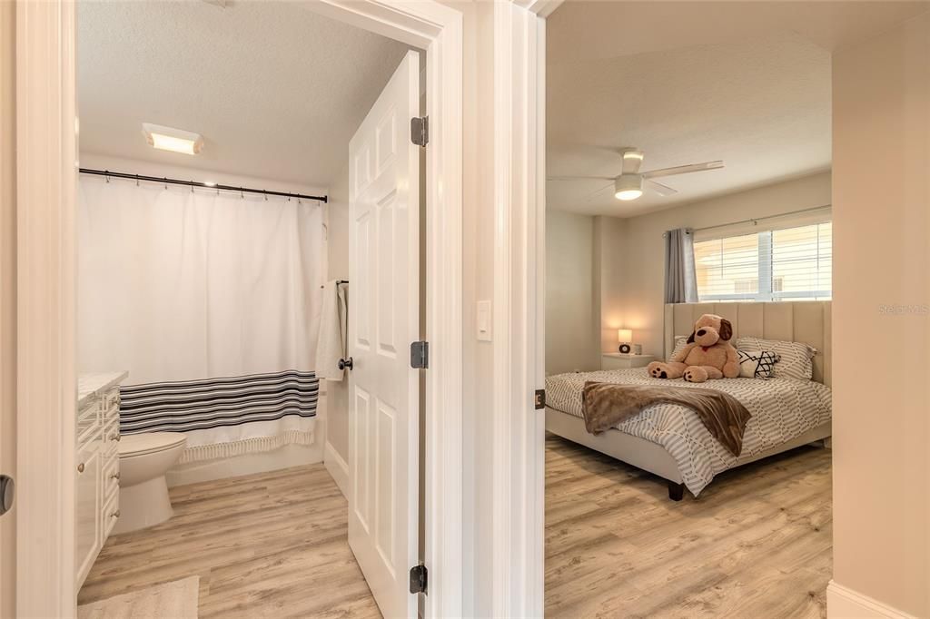 Bathroom, Bedroom, Interior, Wood Texture Flooring