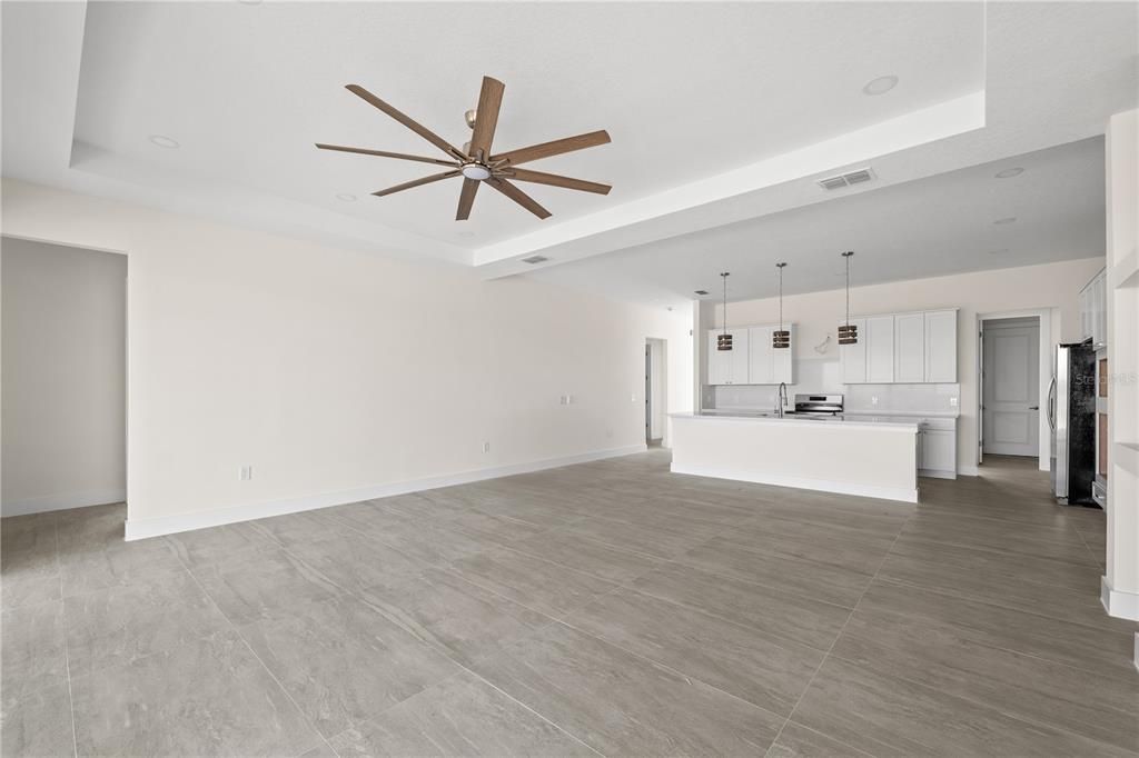 Interior, Kitchen, Pendant Lights, Recessed Lighting