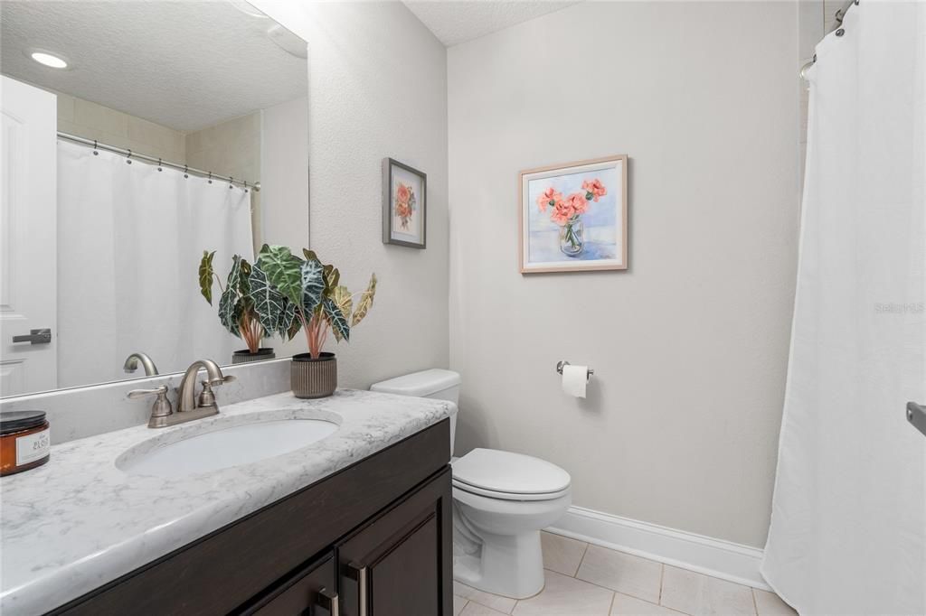 Bathroom, Interior, Recessed Lighting
