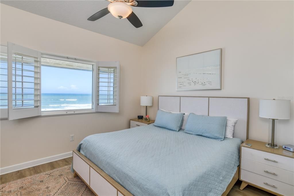 Bedroom, Interior, Water, Wood Texture Flooring