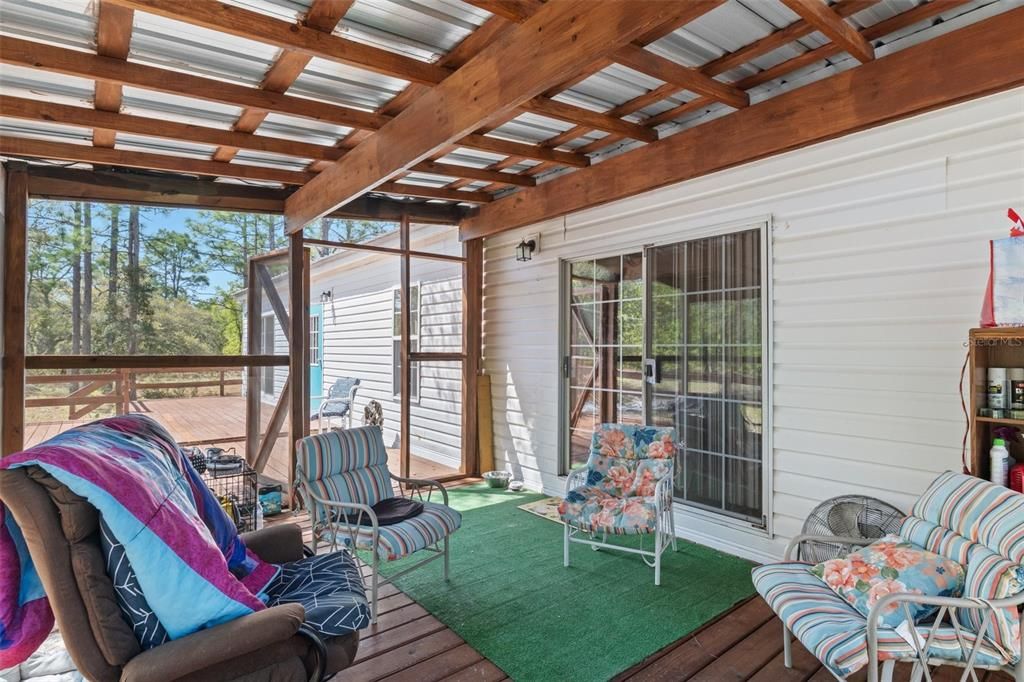 Exterior, Wooden Beams, Wood Texture Flooring