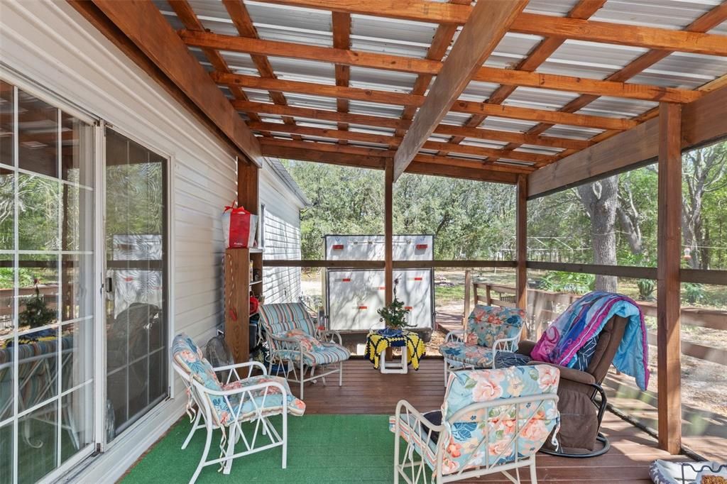 Interior, Sun Room, Wooden Beams