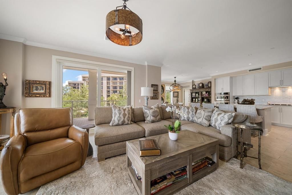 Interior, Kitchen, Living room, Pendant Lights, Recessed Lighting