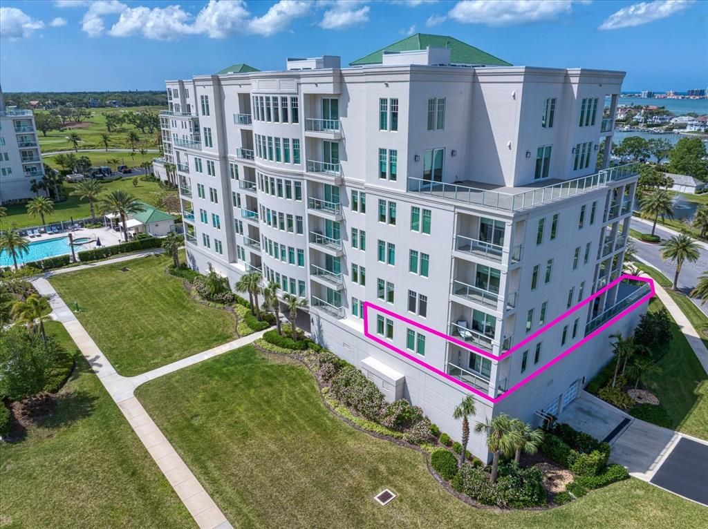 Exterior, Facade, Water, Condo Building