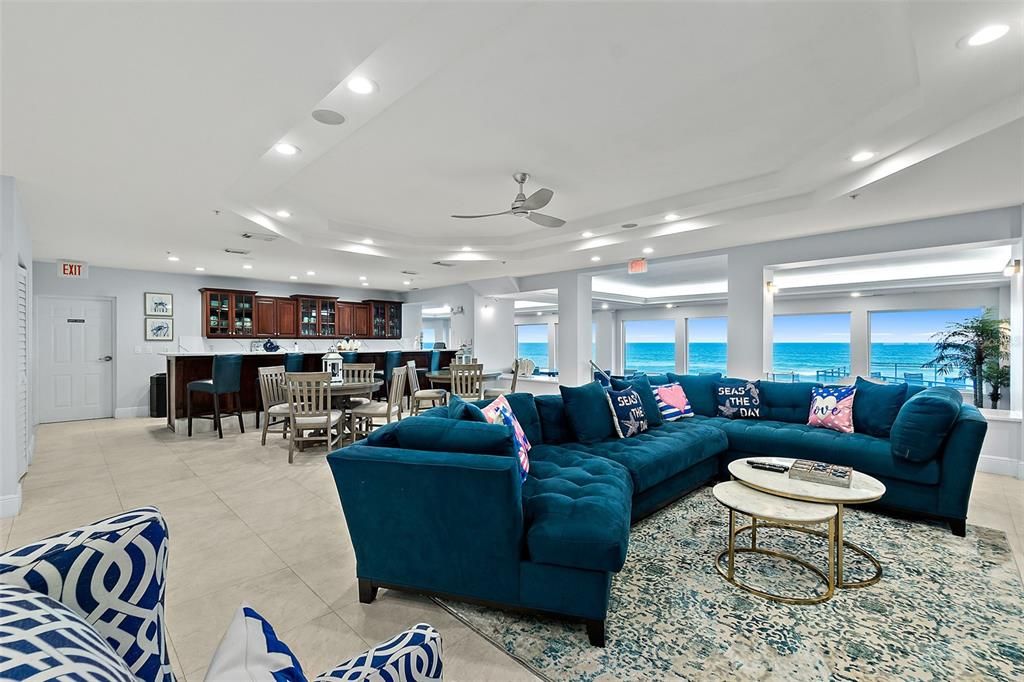 Dining room, Interior, Living room, Recessed Lighting, Water