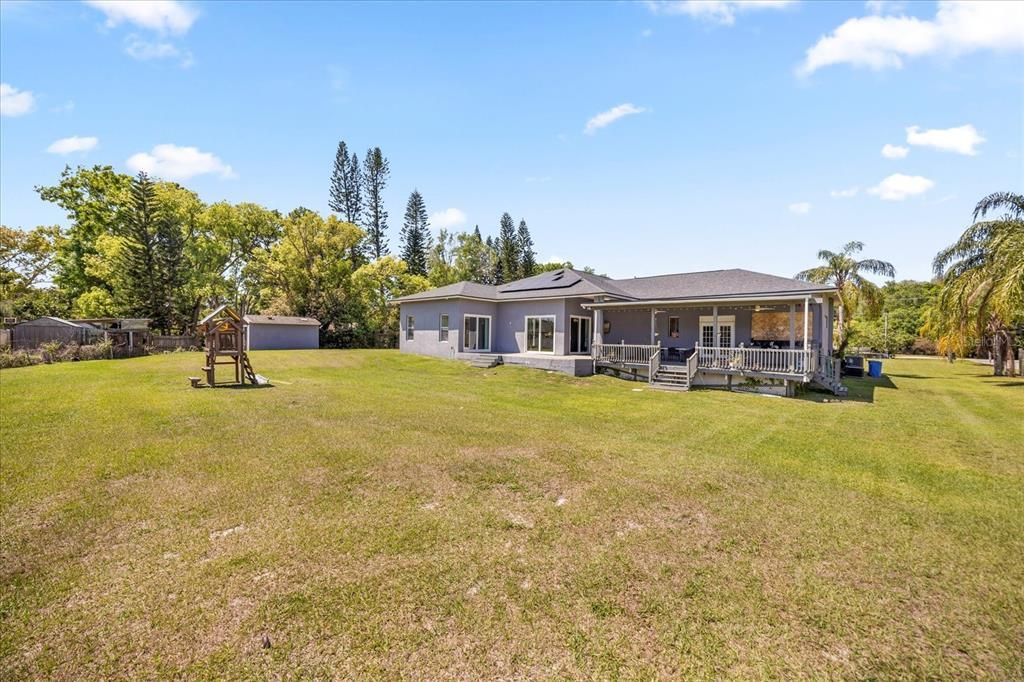 Backyard, Exterior