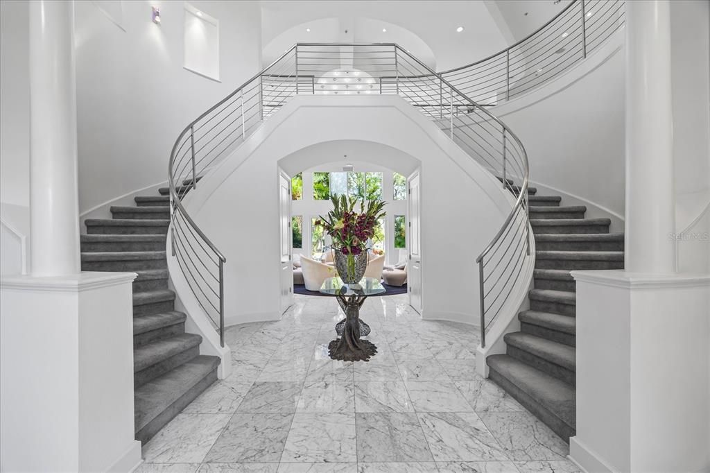 Chandelier, Interior, Marble, Pendant Lights, Recessed Lighting