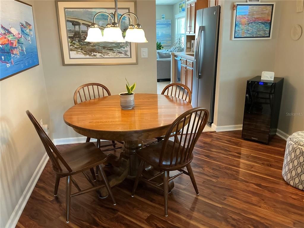 Chandelier, Dining room, Interior, Kitchen, Wood Texture Flooring