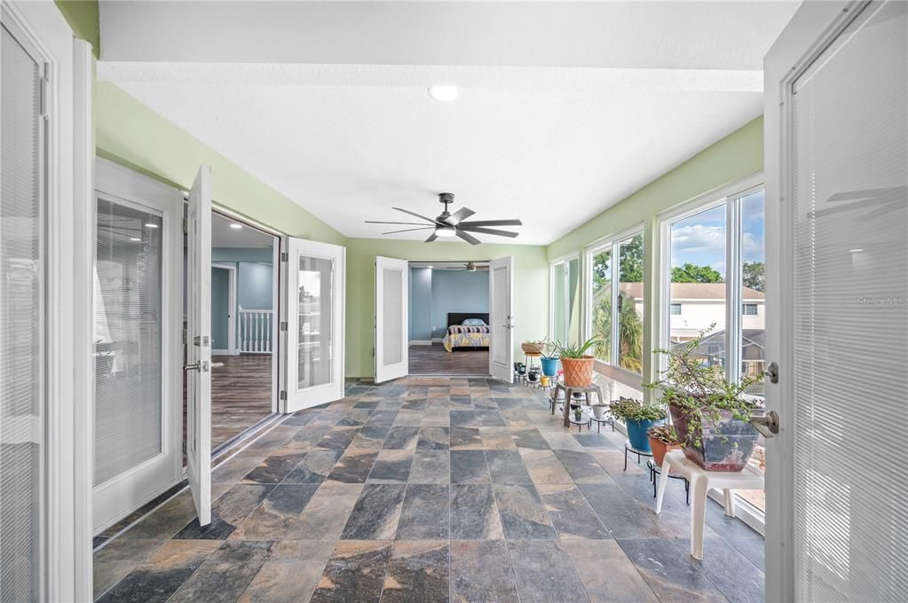 Interior, Recessed Lighting, Sun Room