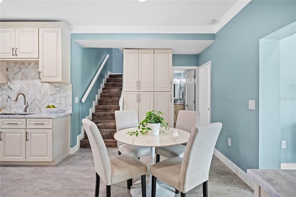 Dining room, Interior, Kitchen