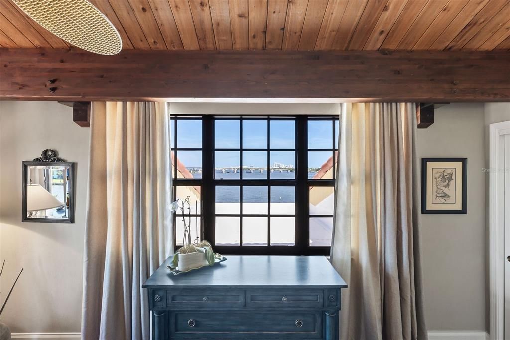 Interior, Water, Wooden Beams, Wooden Ceilings