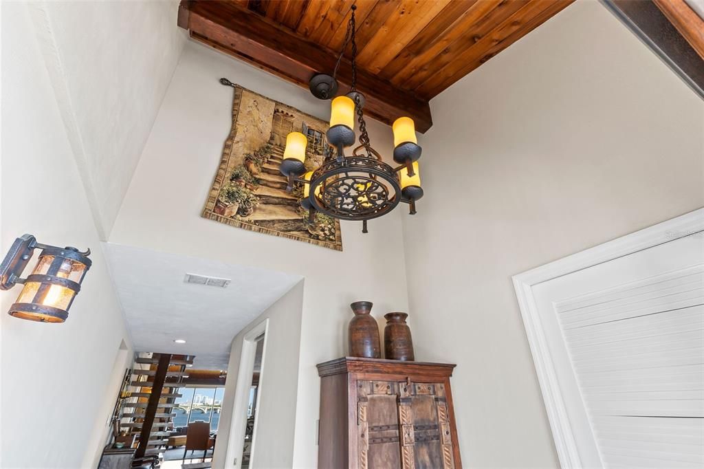 Interior, Wooden Beams