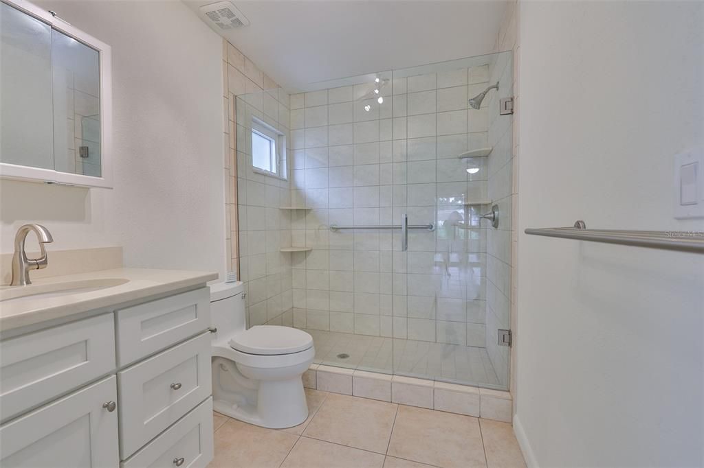 Bathroom, Glass Shower, Interior