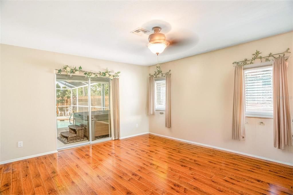 Empty room, Interior, Wood Texture Flooring