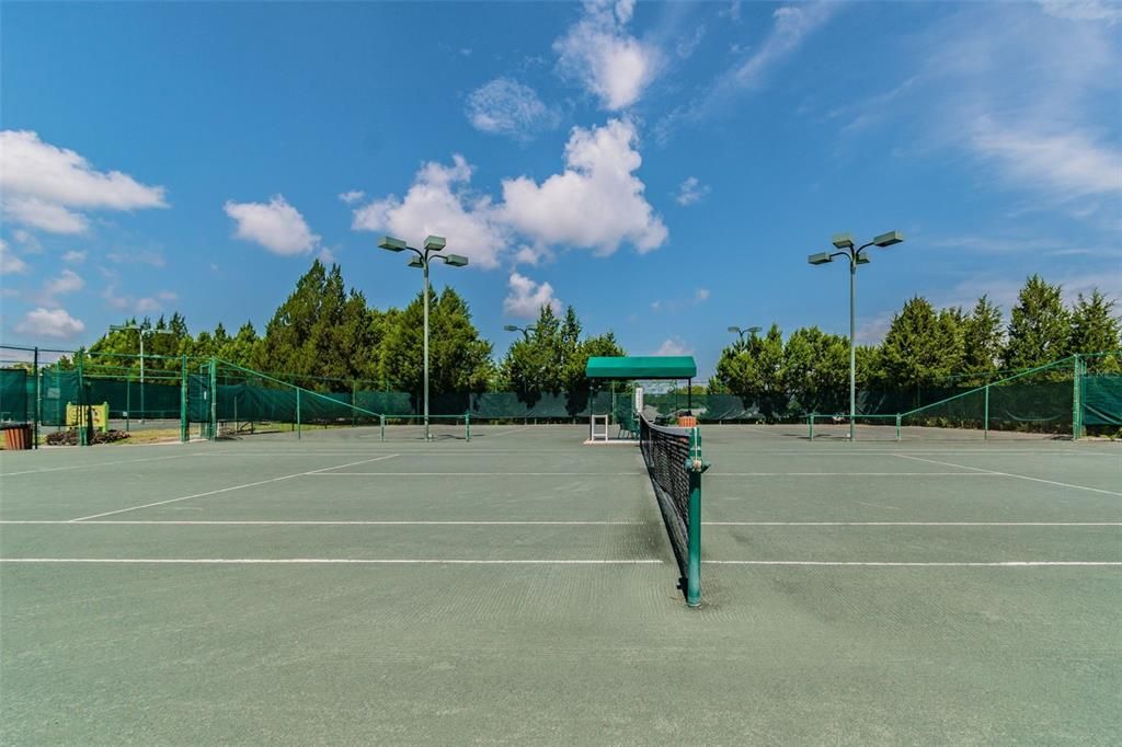 Exterior, Tennis Courts