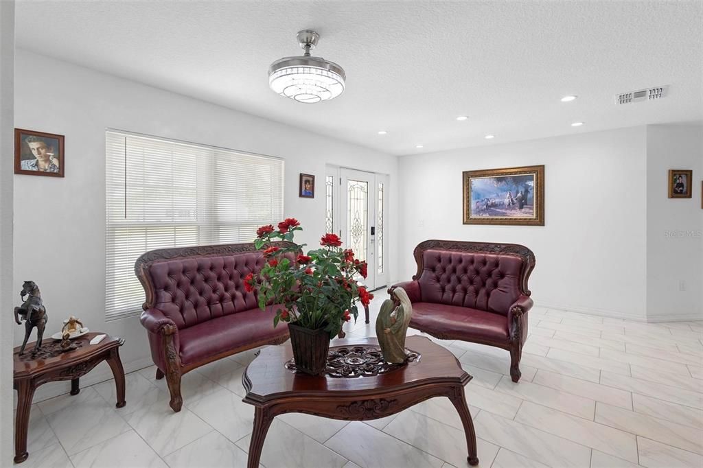 Interior, Living room, Marble, Recessed Lighting