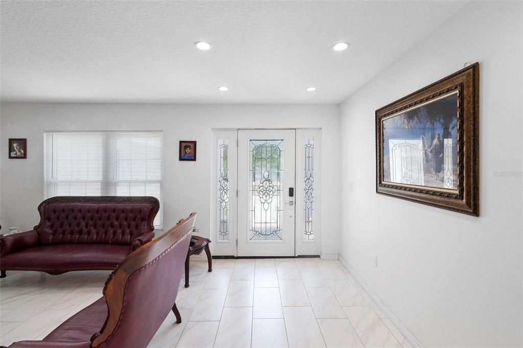 Interior, Marble, Recessed Lighting