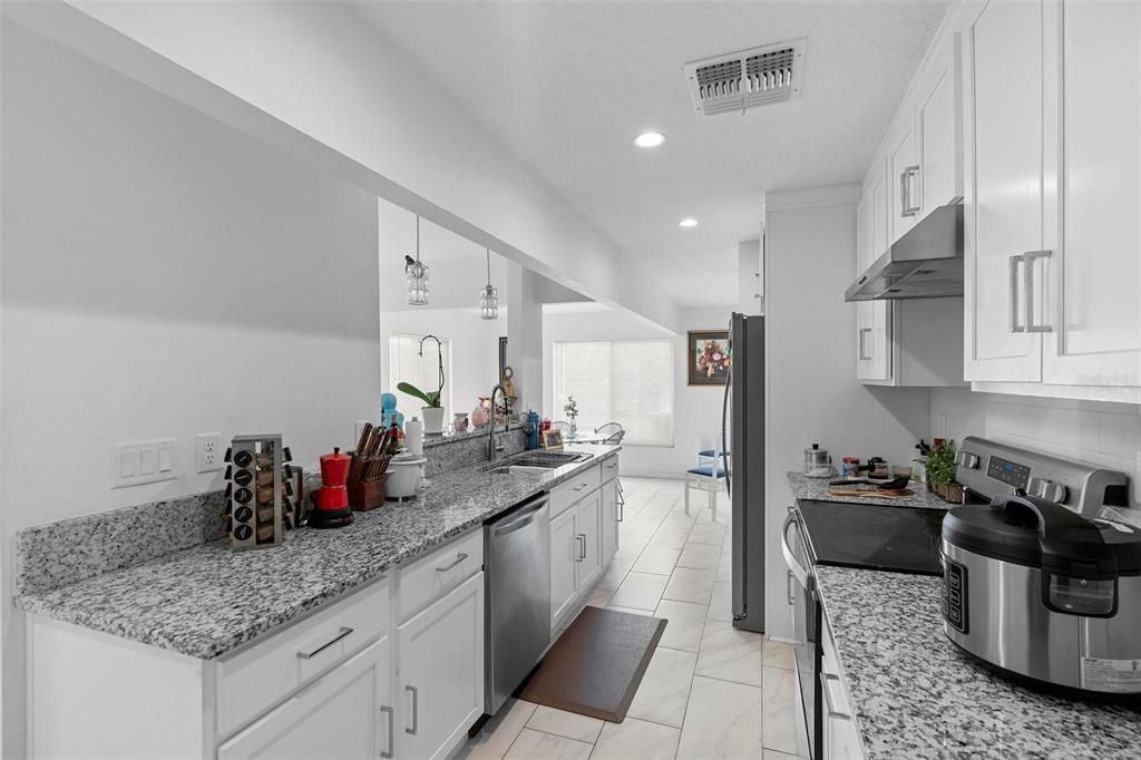 Interior, Kitchen, Pendant Lights, Recessed Lighting