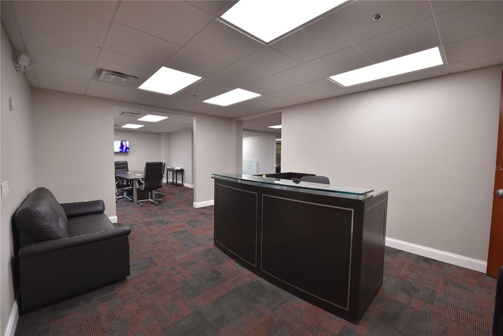 Home Office, Interior, Recessed Lighting