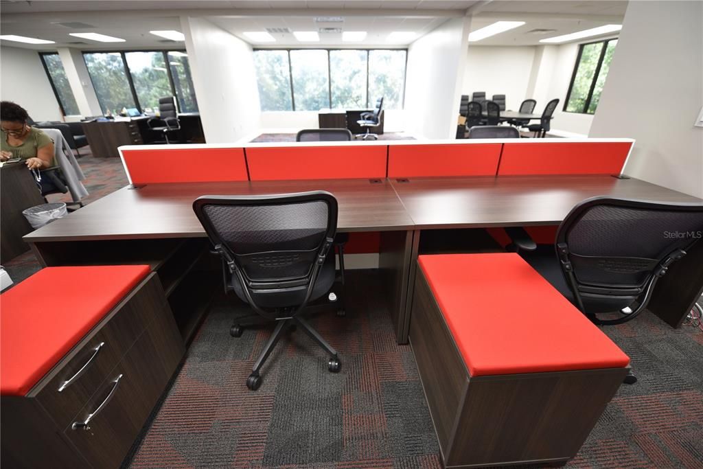 Home Office, Interior, Recessed Lighting