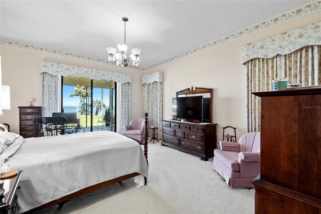 Bedroom, Chandelier, Interior, Water