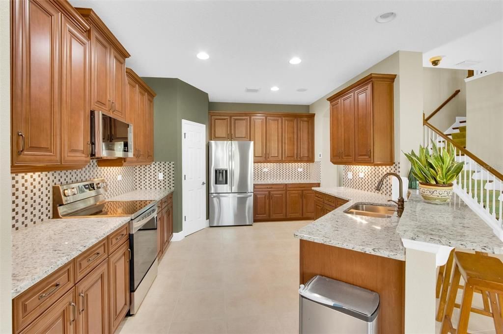 Interior, Kitchen, Recessed Lighting