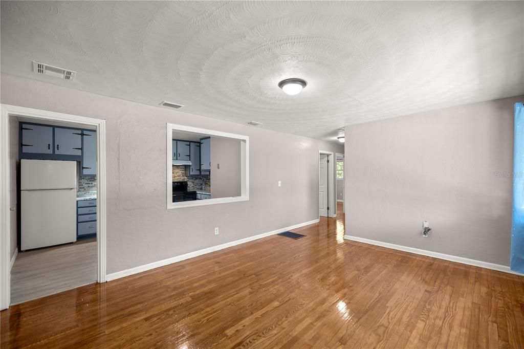 Empty room, Interior, Kitchen, Wood Texture Flooring