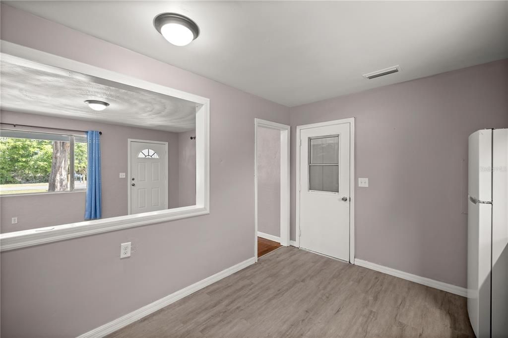 Empty room, Interior, Wood Texture Flooring